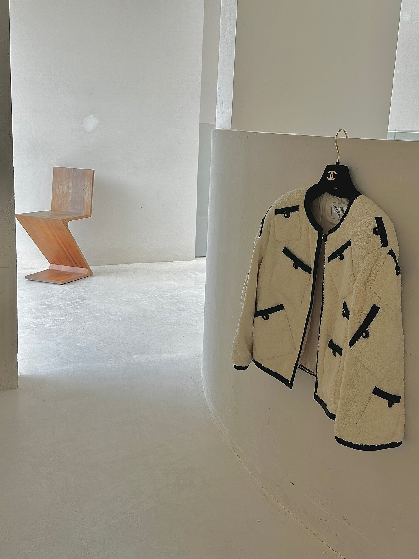Chanel 1994 runway towel jacket size:36