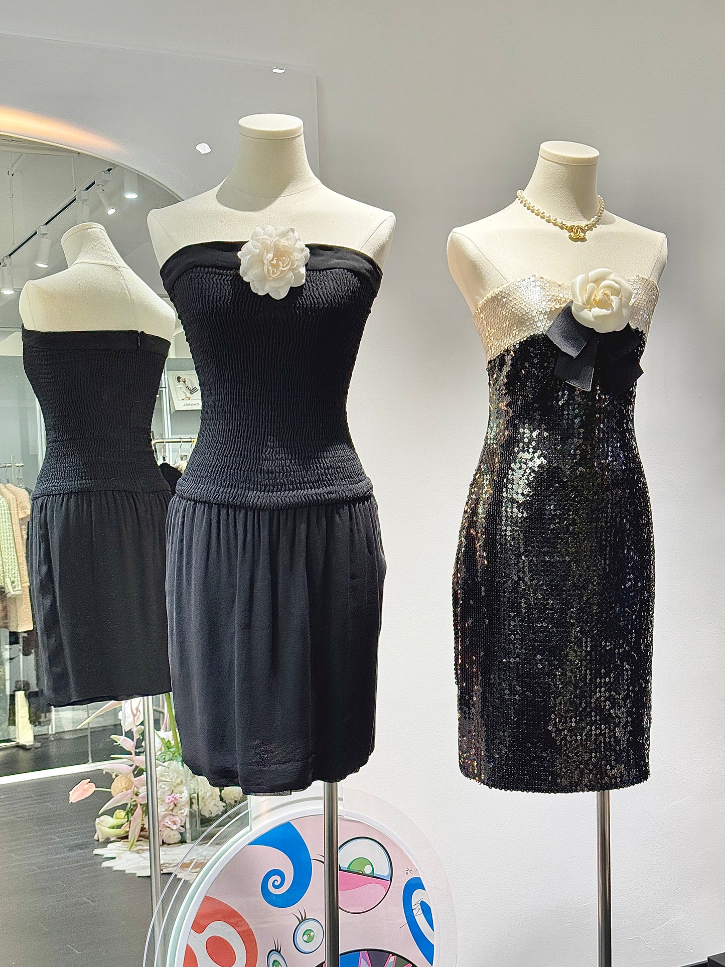 Chanel Classic black little black dress Size:36