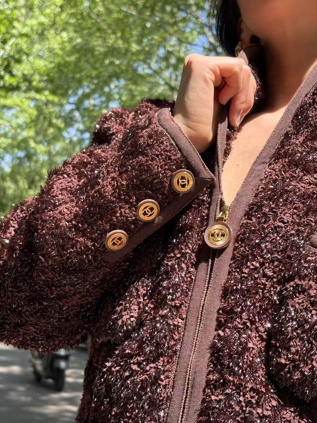 Chanel Brown jacket from 1991 Size:42