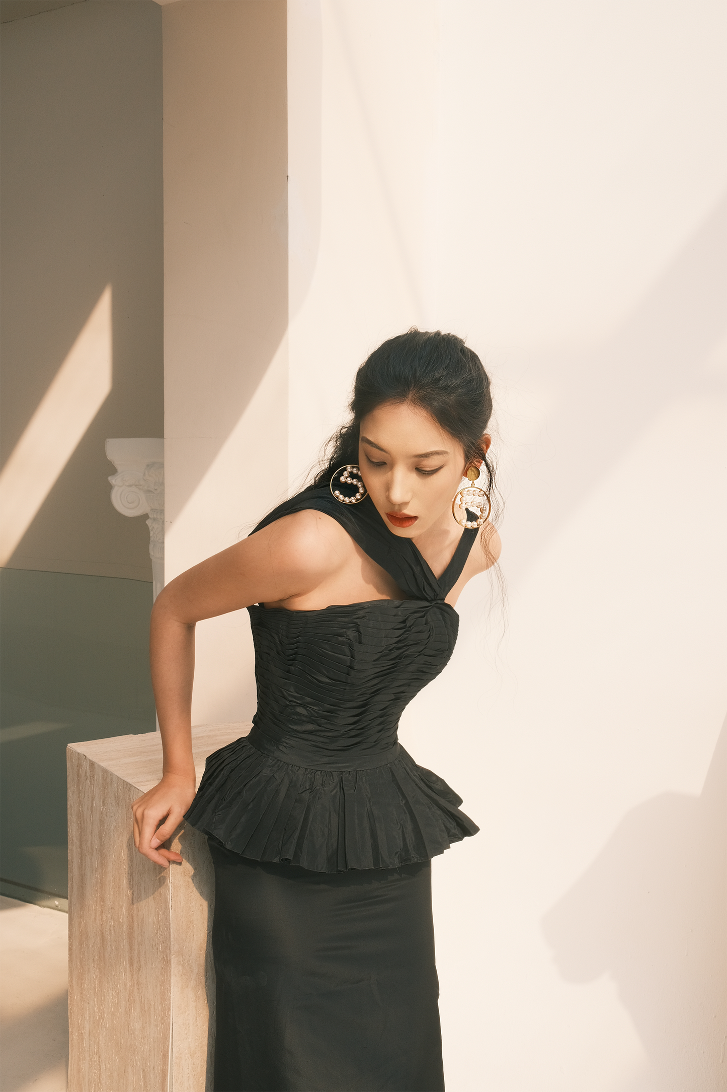 Chanel 90s Black Dress Size:38