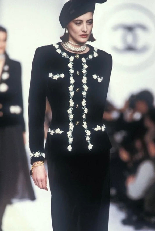 Chanel 1996 Deep Blue Set Size:36
