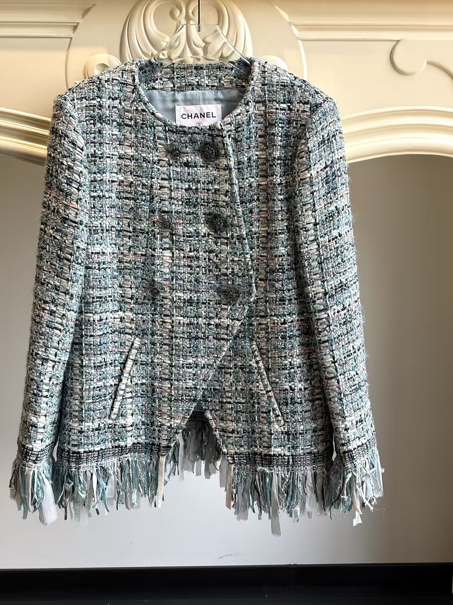 Chanel 2014 tassel jacket Size:44